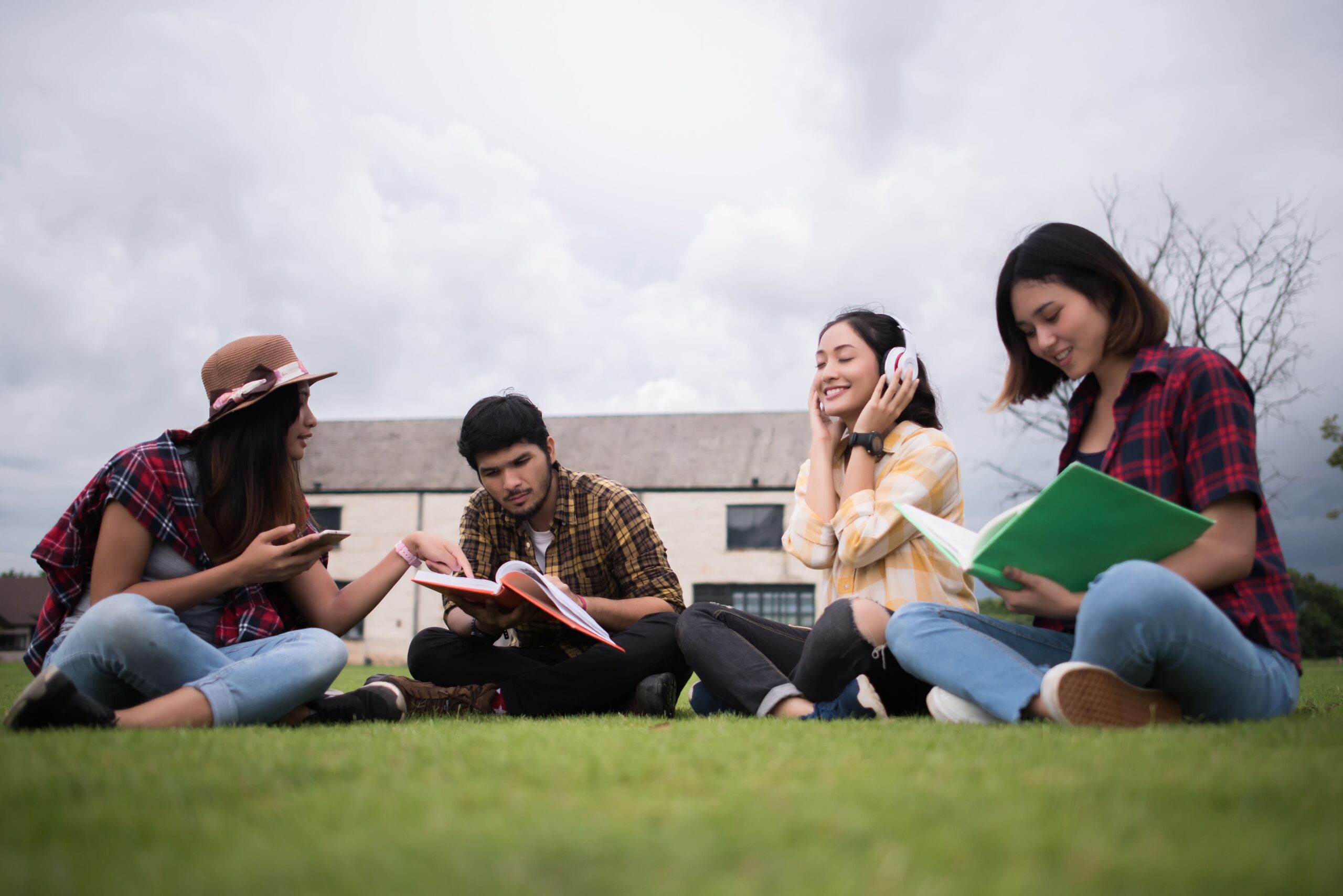 Ilustrasi mahasiswa kelas internasional