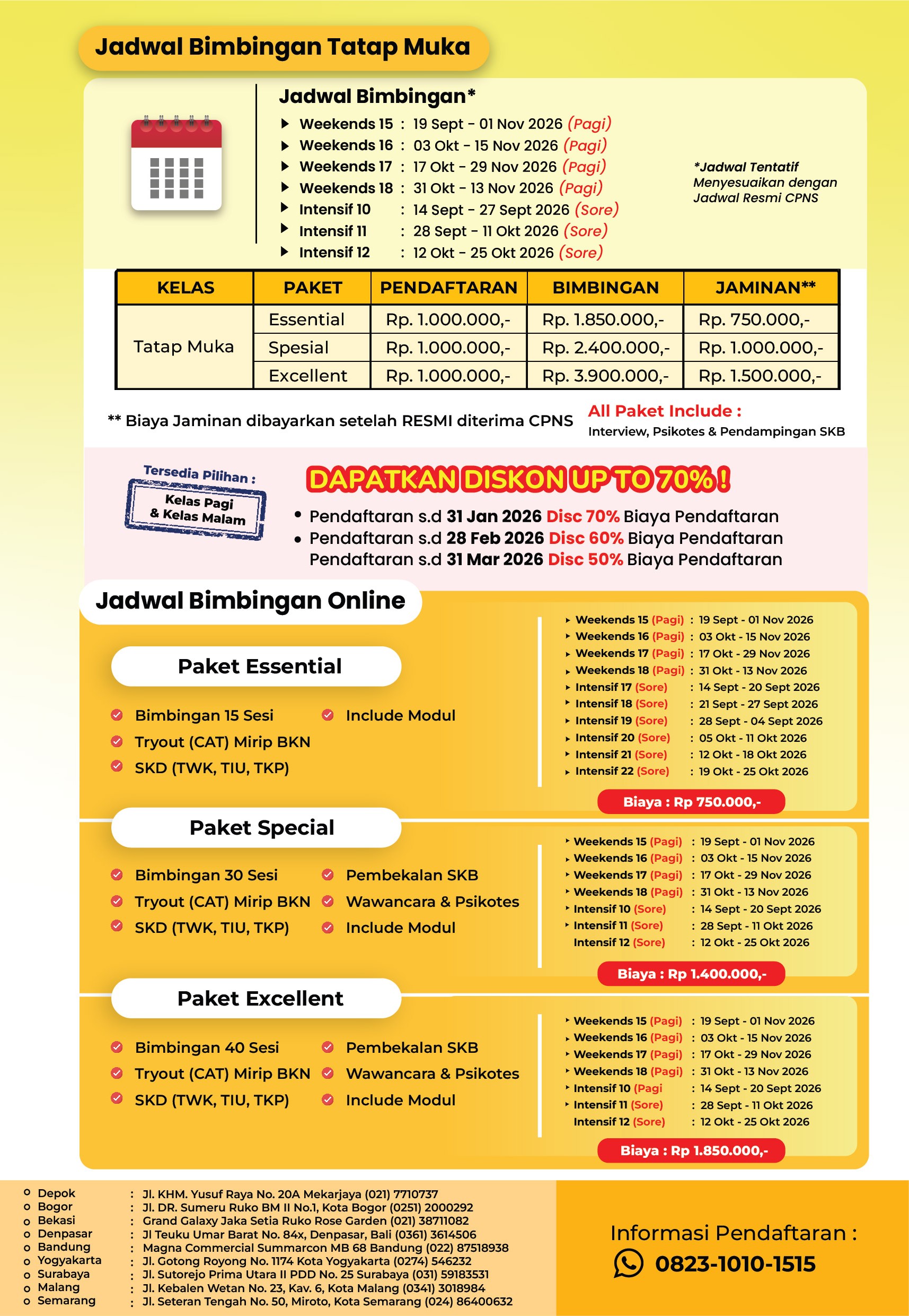 Brosur Bimbel CPNS 2026