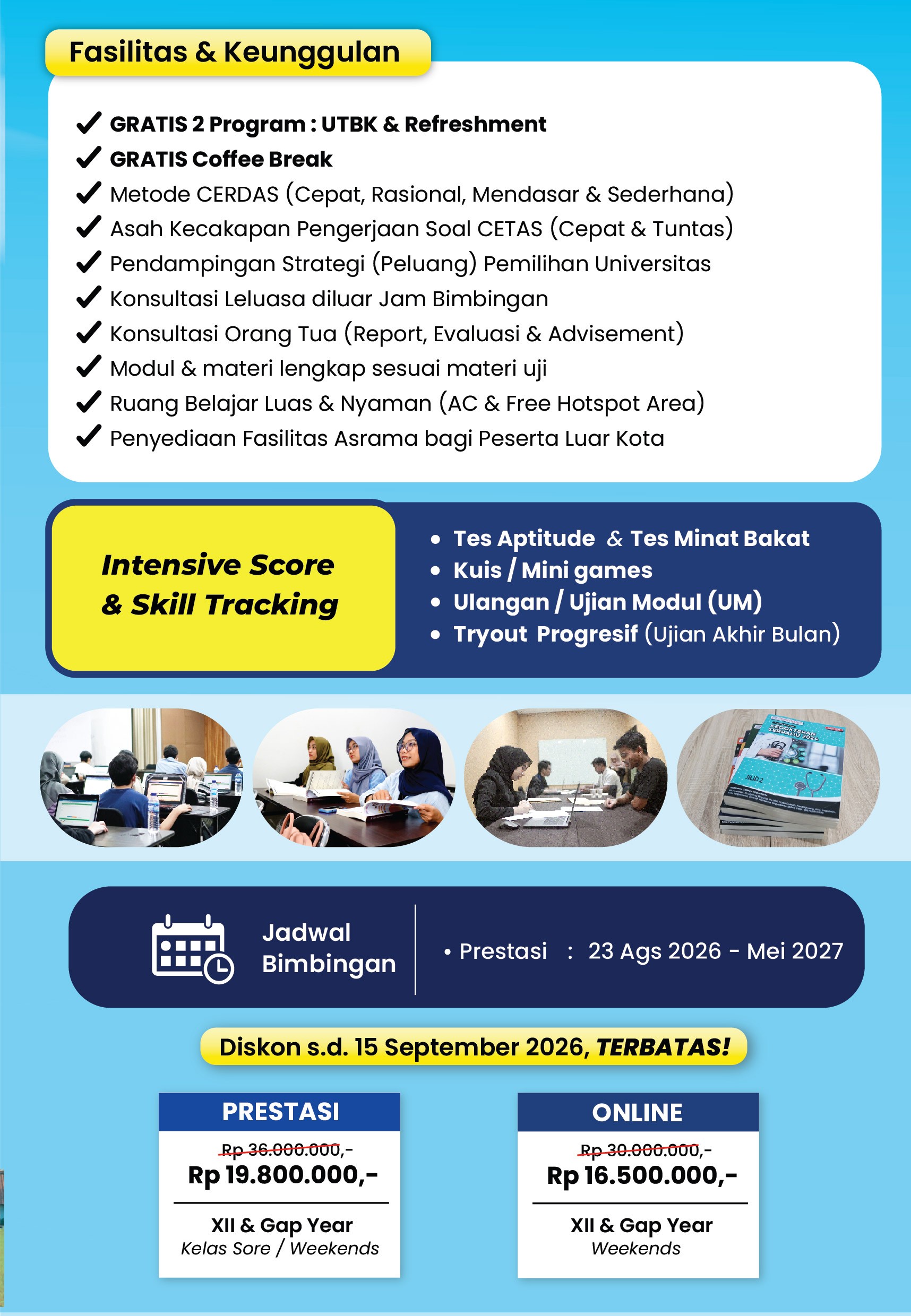 Bimbel IUP 1 Tahun Ajaran 2027
