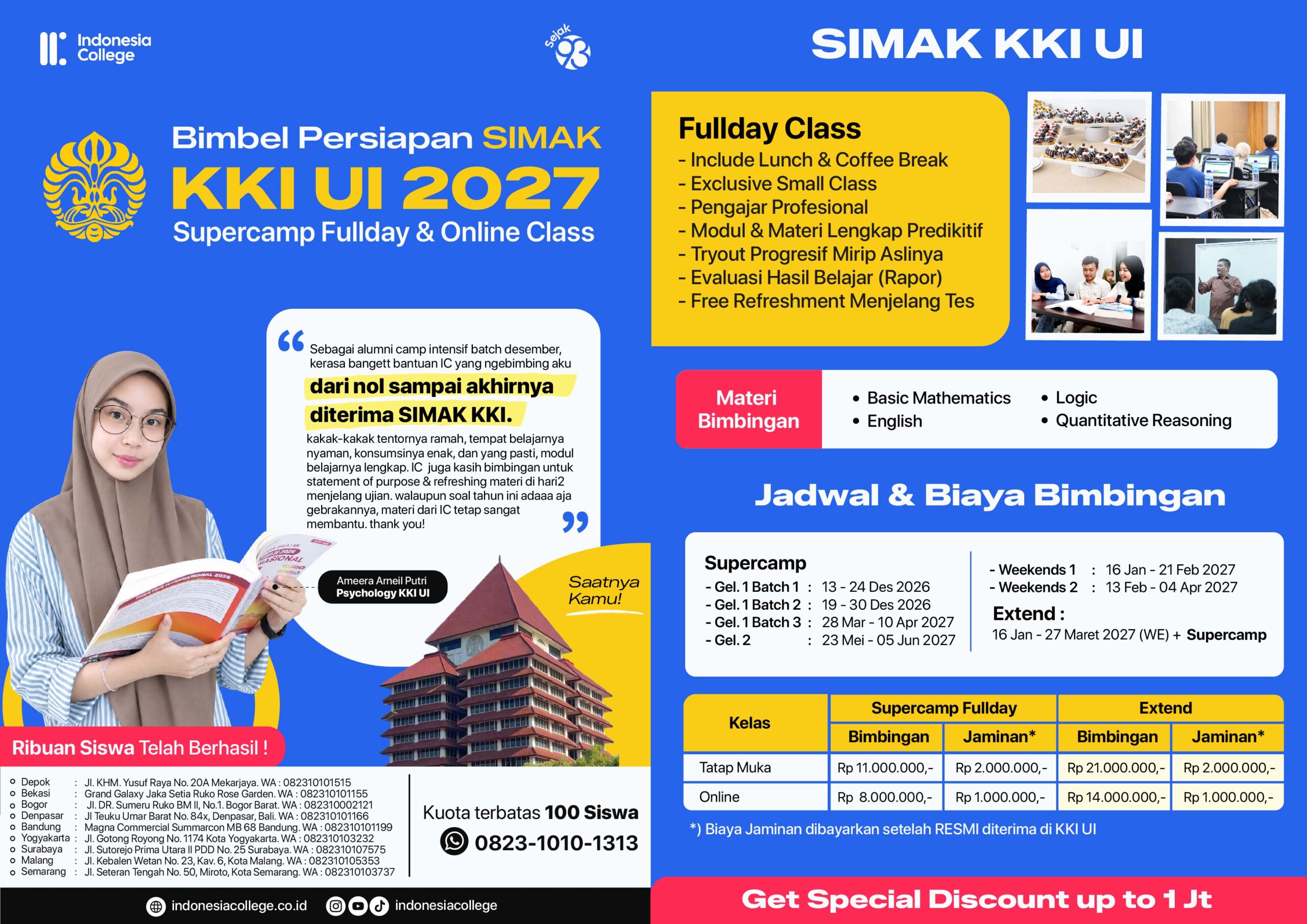 Bimbel KKI UI 2027 by Indonesia College